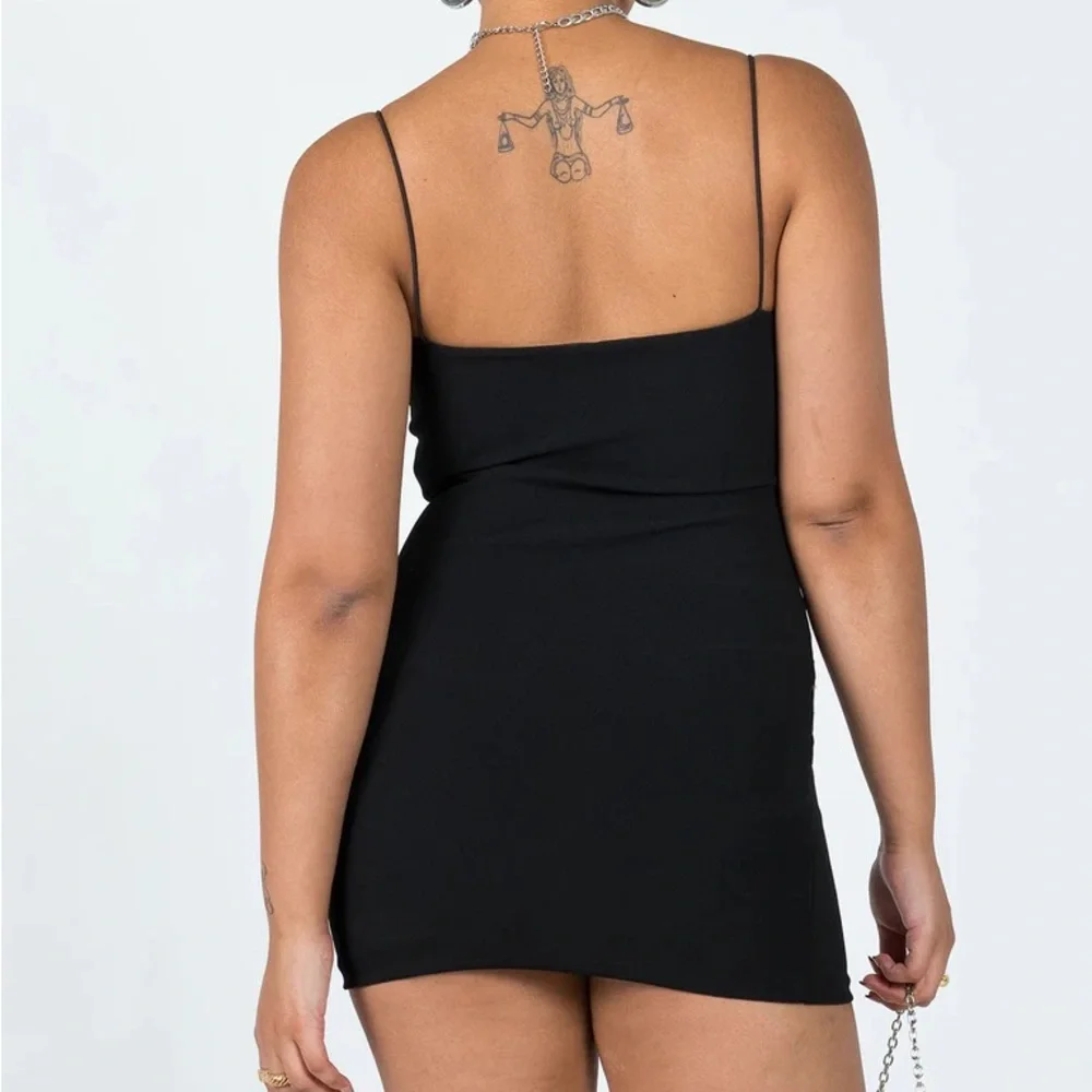 LOVERS MINI DRESS BLACK - Picture 4 of 6